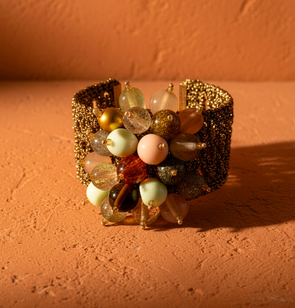 Bracciale Crochet Filo Oro