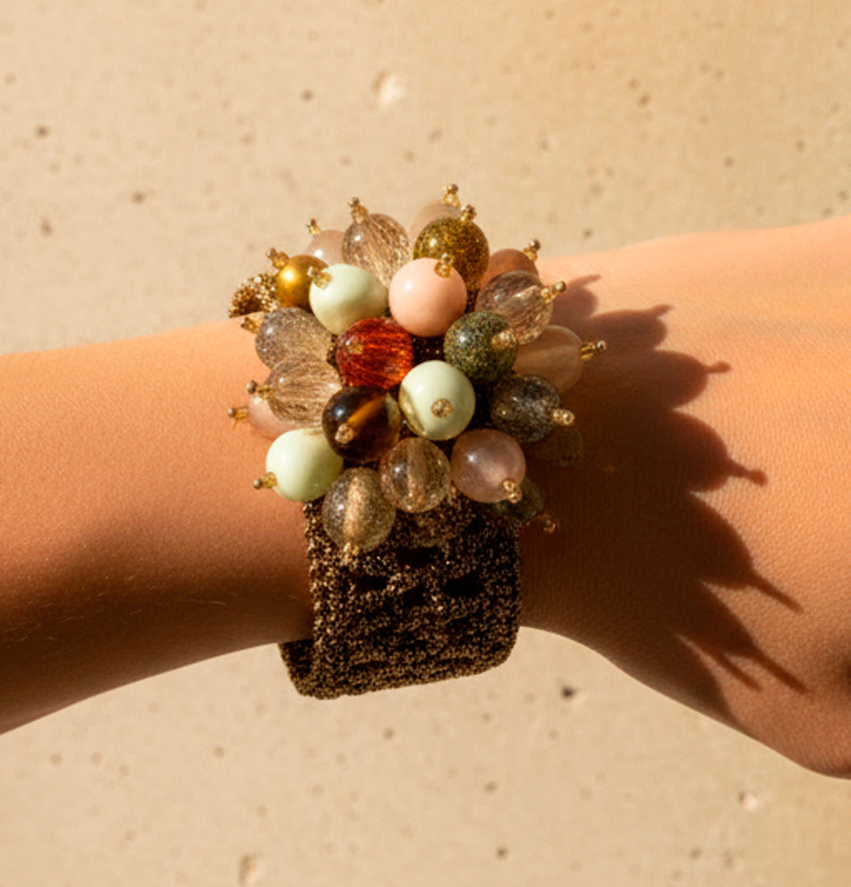 Bracciale Crochet Filo Oro