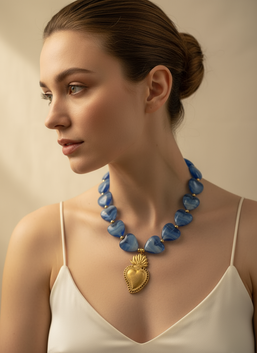 Collana Cuore di Murano