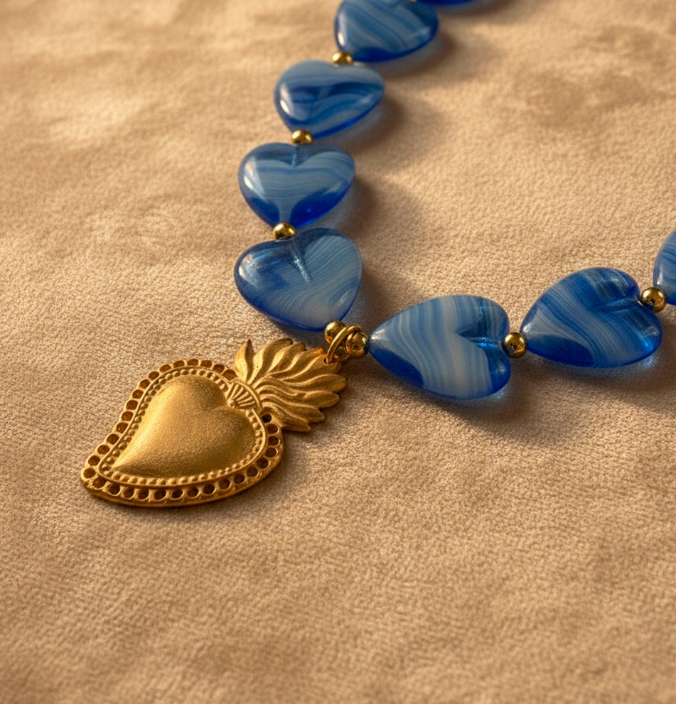 Collana Cuore di Murano