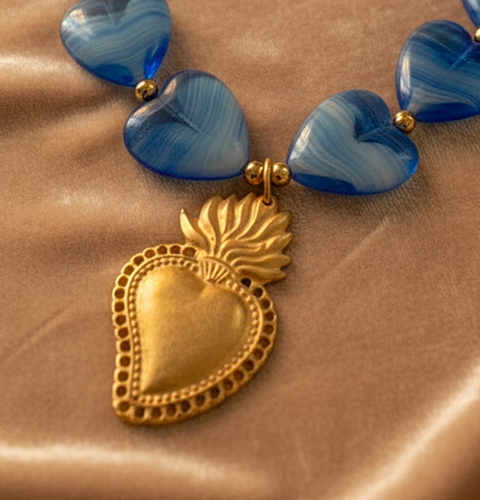 Collana Cuore di Murano