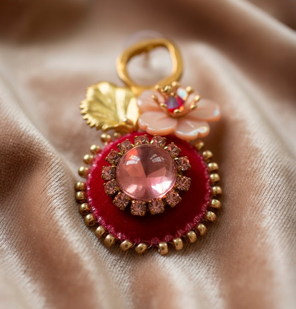 Orecchini Chic Fucsia and Gold